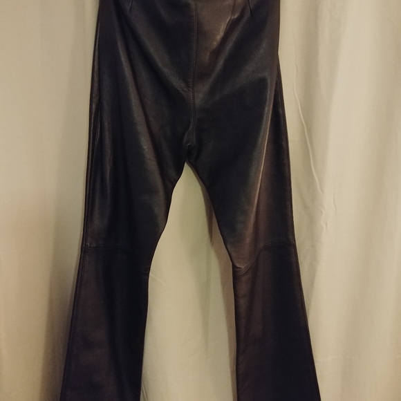 Black leather pants - Picture 4 of 7